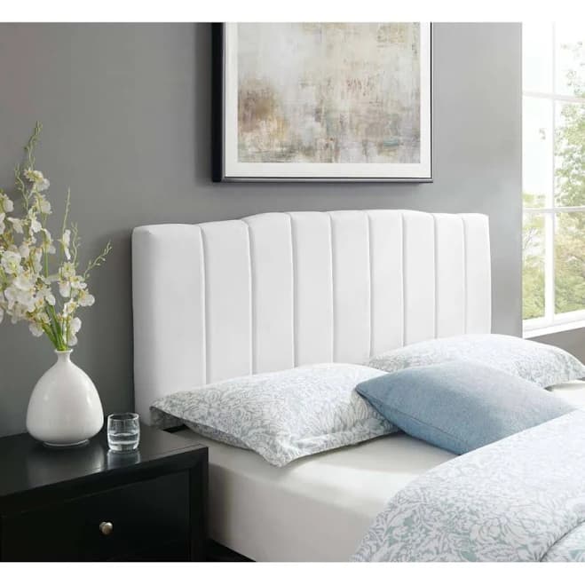 modway Camilla Channel Tufted Performance Velvet Headboard