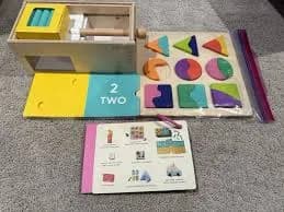 Lovevery The Free Spirit Play Kit Ages 34, 35, 36 months (Incomplete)