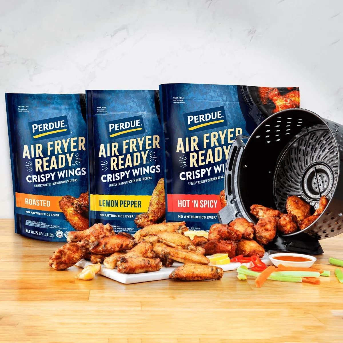 Perdue Farms Air Fryer Ready Wing Trio