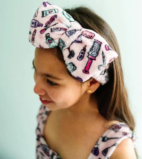 Plush Bow Headband
