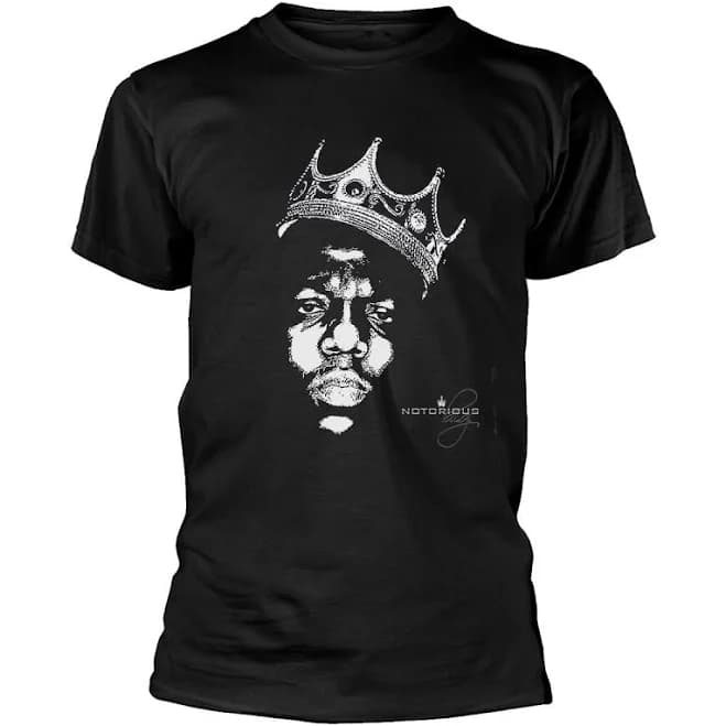 Biggie Smalls Crown Face T-Shirt