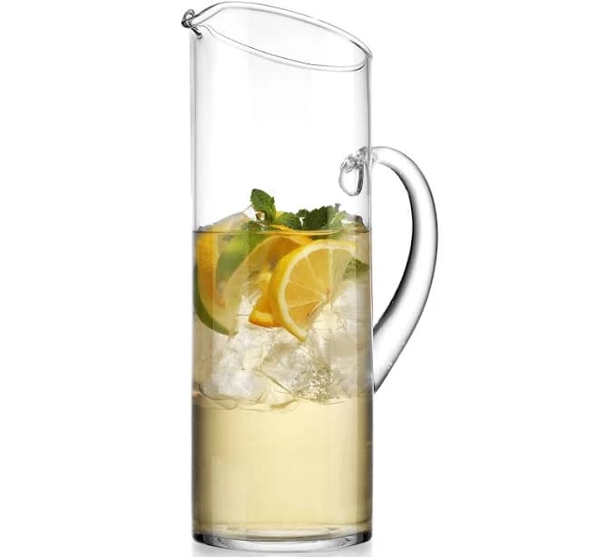 Glaver's Glass Water Pitcher with Spout