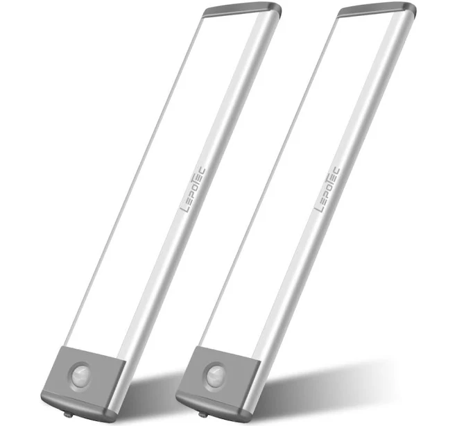 LEPOTEC 30-LED Motion Sensor Cabinet Light