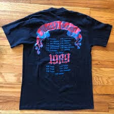 VTG BLUE MURDER T SHIRT 1989 Heavy Metal Whitesnake... | Depop