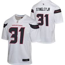 Nike Boys' Houston Texans Dameon Pierce #31 Away Game Player Jersey | Academy