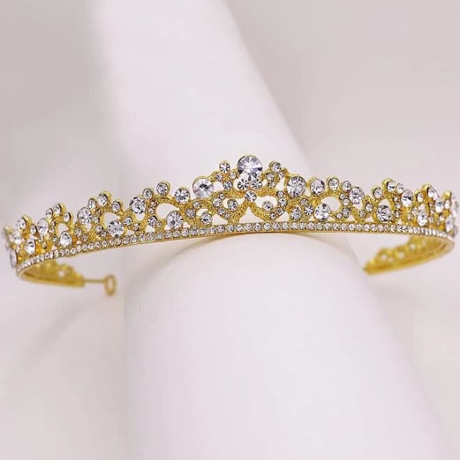Kylar Crystal Wedding Tiara