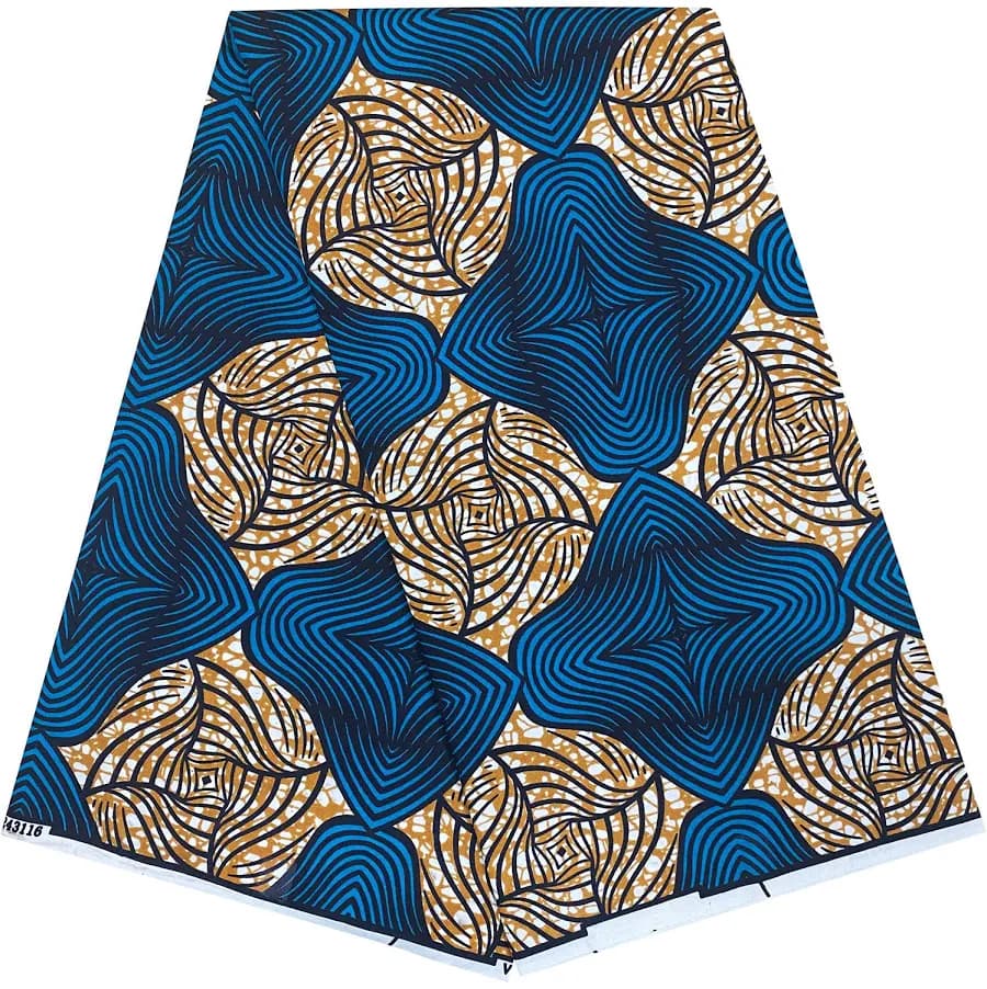 African Fabric Kente Cloth Ankara Print Wax Fabric Party Dress Making and Sewing