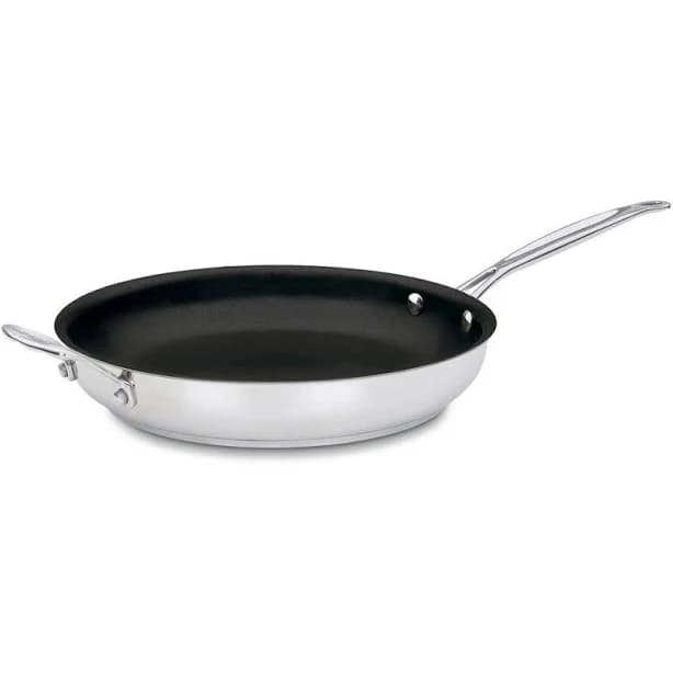 Cuisinart Chef's Classic 12-Inch Open Skillet with Helper Handle
