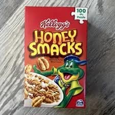 Kelloggs Honey Smacks Cereal 100 Piece Spin Master Puzzle