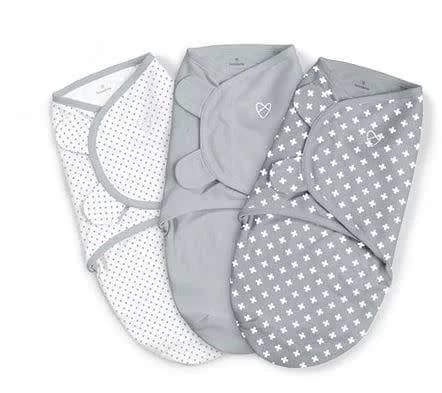 SwaddleMe Original Swaddle 3-PK Criss Cross Polka Dot