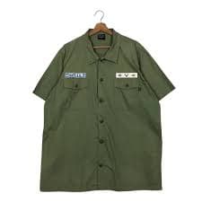 Alpha Industries 📌Vintage Work Shirt Jacket Alpha Industries Military | Grailed