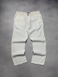 Z Zegna Linen Regular Pants Old Money Style White Size M-L Rare | eBay