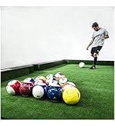 Amazon.com: New Inflatable Football Snooker Balls Table Games, Poolball 16Pcs Leather Football Pool Kick Billiards Set, Adult Sports Recreation Game for Backyard Rooms Outdoor Game Entertainment,5.9inch : Sports & Outdoors