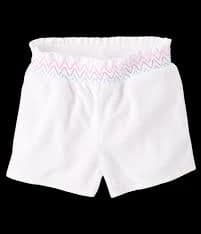 Gymboree Girls' Rainbow Terry Pull-On Shorts
