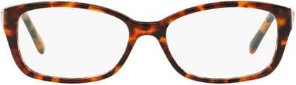 Versace VE3207 Eyeglasses - 5116 Havana/Animalier Brown - 52mm at Amazon Women's Clothing store