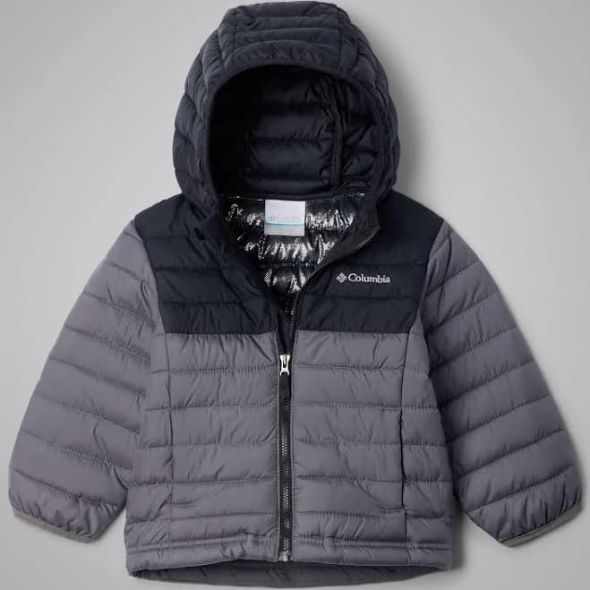 Columbia Toddler Boys' Powder Lite II Hooded Jacket