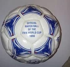 1998 FIFA World Cup Ball - Adidas - Tricolore -Official Match Ball