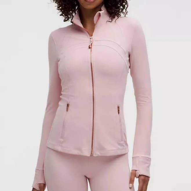 Lululemon Define Jacket Nulupink Hazerose Gold Zipper0-2 4 6 810-12