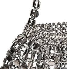 Abvokury Metallic Bead Sequin Shoulder Bag | Acrylic Beaded Fashion Purse with Lining | Elegant Single-Strap Bag for Evening (Black): Handbags: Amazon.com