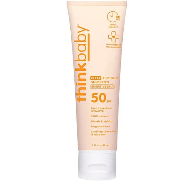 Think Sun Baby Clear Zinc Sunscreen
