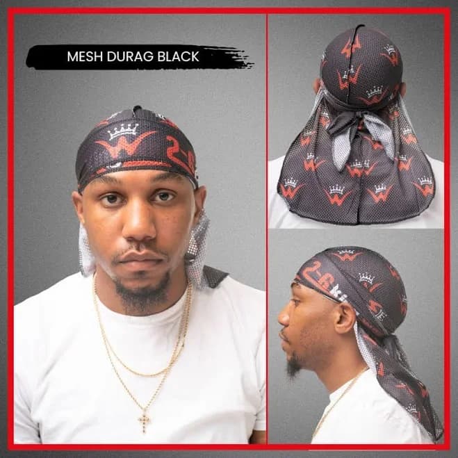 26 King Wavy Mesh Durag