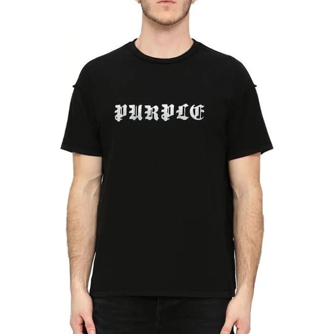 Purple Brand Men's Texture Inside Out Graphic T-Shirt