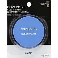 COVERGIRL Clean Matte Pressed Powder Medium