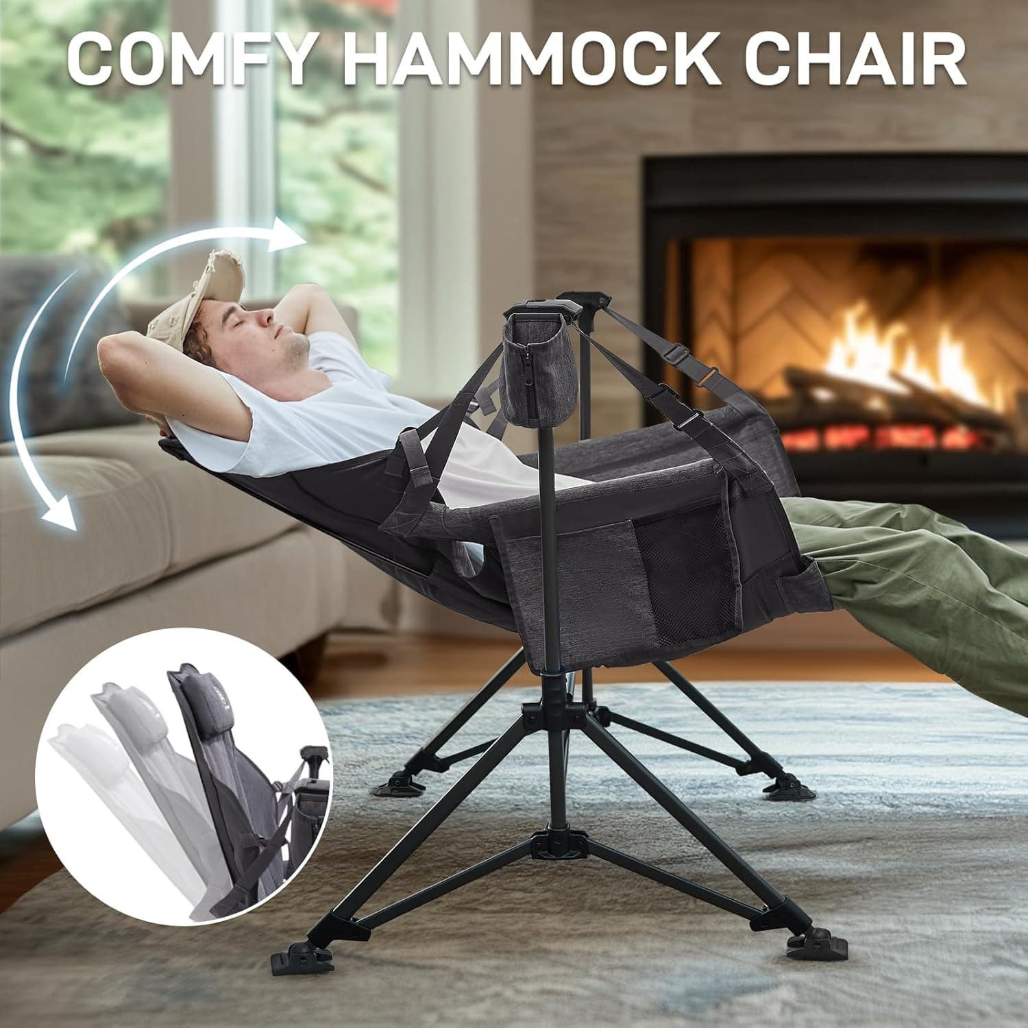 Hammock camping chairs