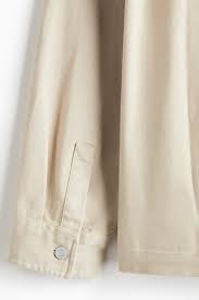 Loose Fit Utility overshirt - Light beige - Men | H&M SG