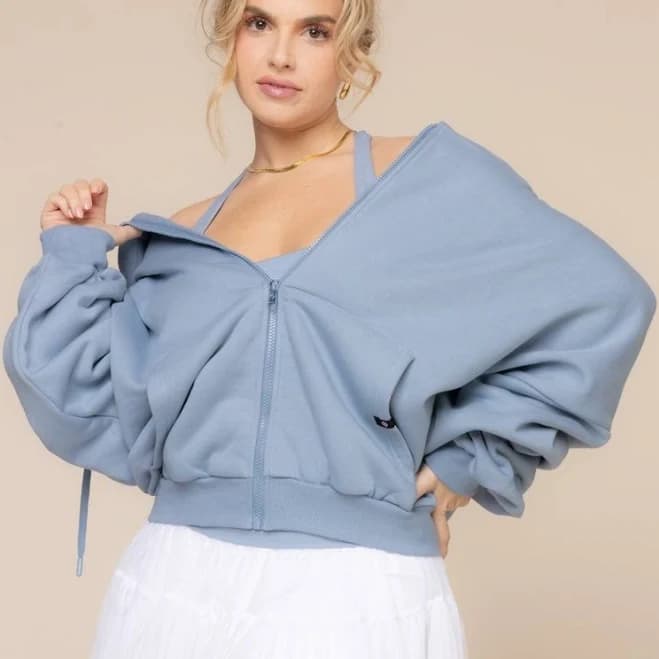 Popflex Active Zip Cloud Hoodie