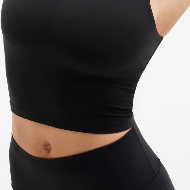 Athleta Women's Transcend V-Neck Crop Sports Bra