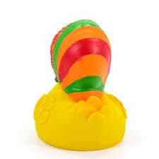 Jamaican Rasta Rubber Duck | Ducks in the Window®