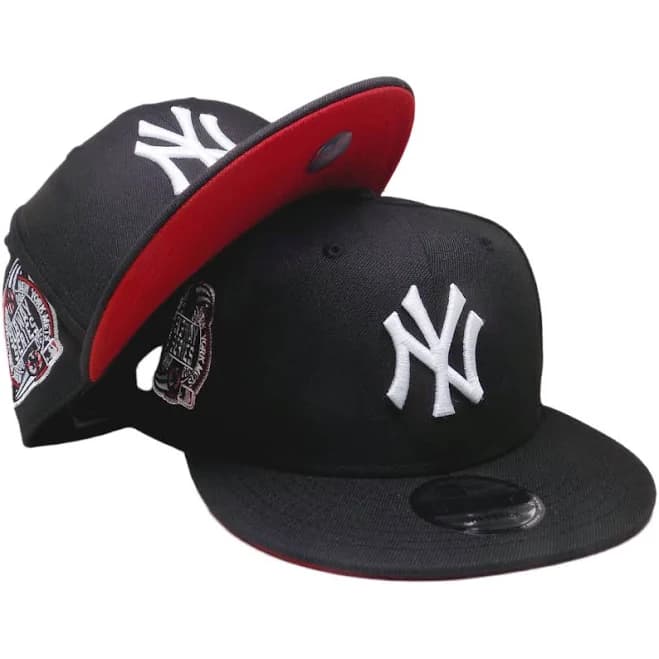 NY Yankees 2000 Subway Series Custom New Era Snapback - Black, White, Red