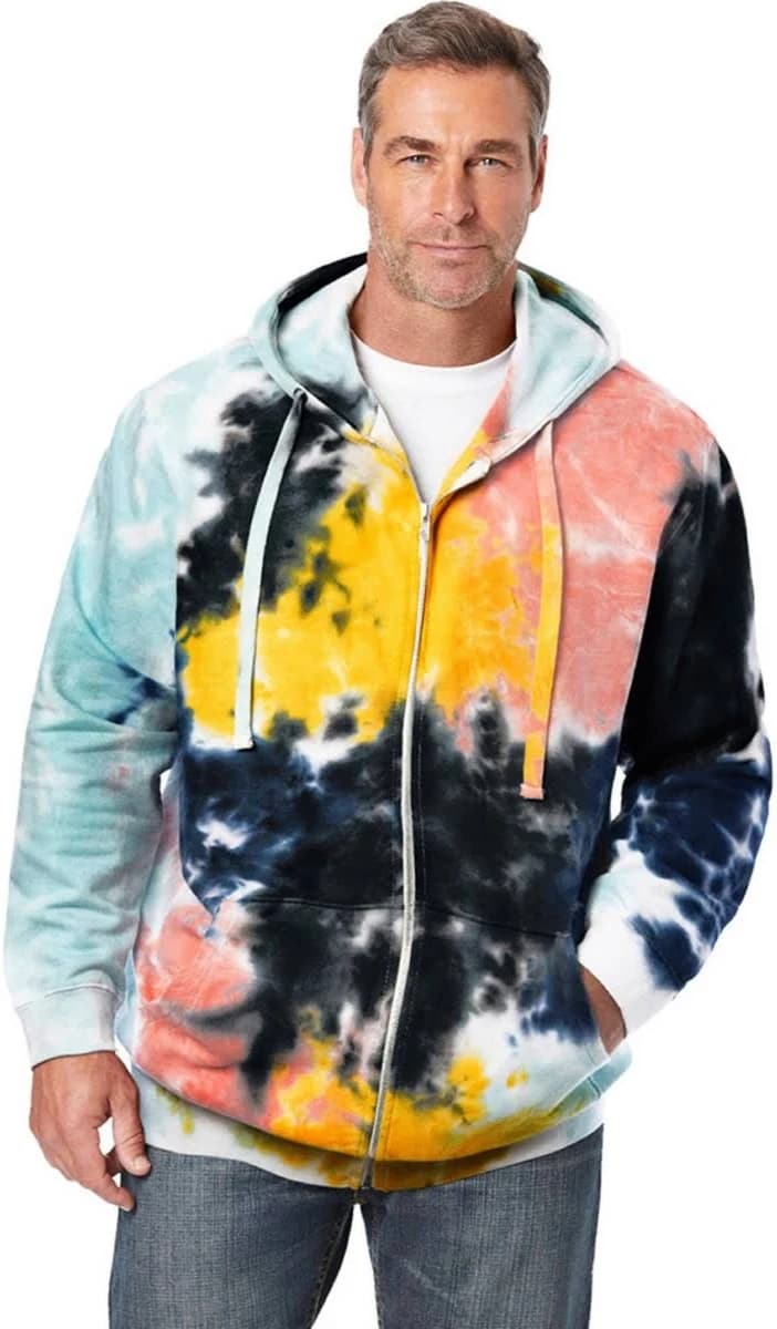 Men's KingSize Big & Tall Fleece Zip-Front Hoodie