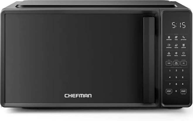 Compact 0.7 Cu. Ft. Microwave Oven with 10 Power Levels and Child Safety