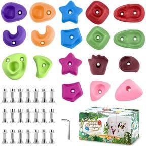 TOPNEW 32 Rock Climbing Holds