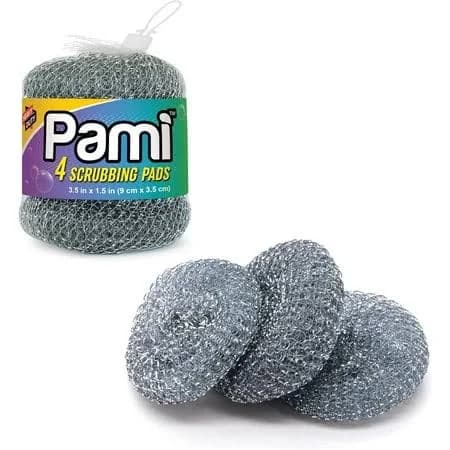 PAMI Heavy Duty Stainless Steel Scrubber Pads