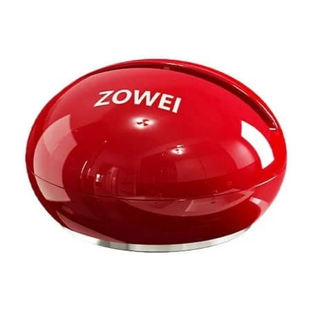 Red Round Sharpening Stone for Household Use with Suction Cup