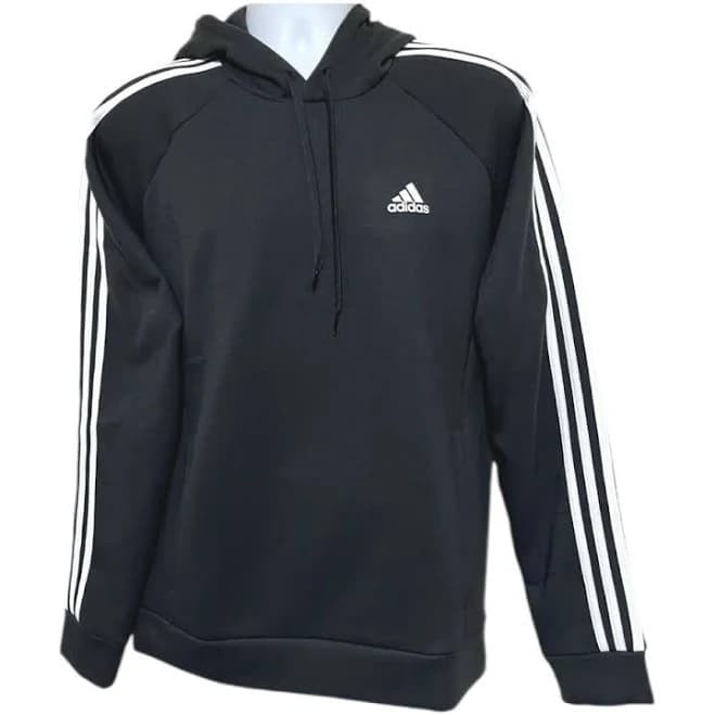 Adidas Men's Essentials Fleece 3-Stripes Hoodie
