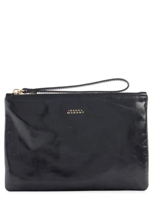 Isabel Marant Mino Leather Pouch