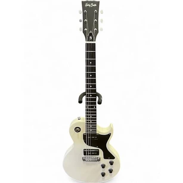Used Harley Benton SC Special White Solid Body Electric Guitar