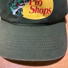 Bass Pro Shops Trucker Hat Green Mens OSFM Snapback Logo Mesh Back Fishing | eBay