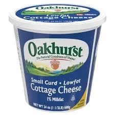 Oakhurst 1% Lowfat Small Curd Cottage Cheese