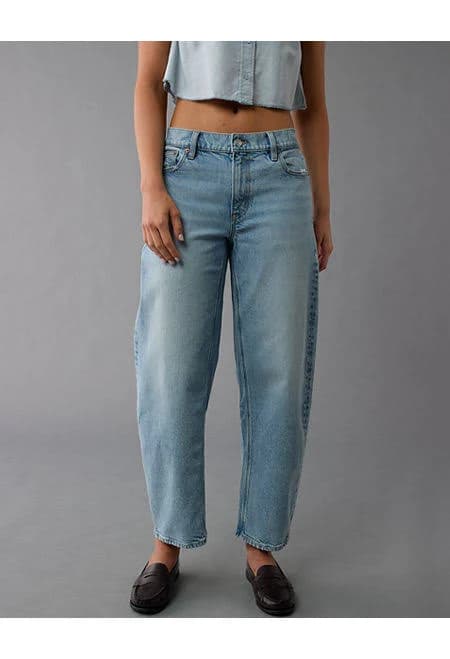 AE Women's Stretch Barrel Jean