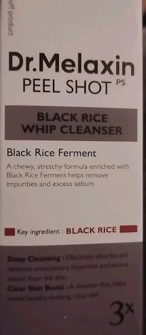 Dr Melaxin Peel Shot Black Rice