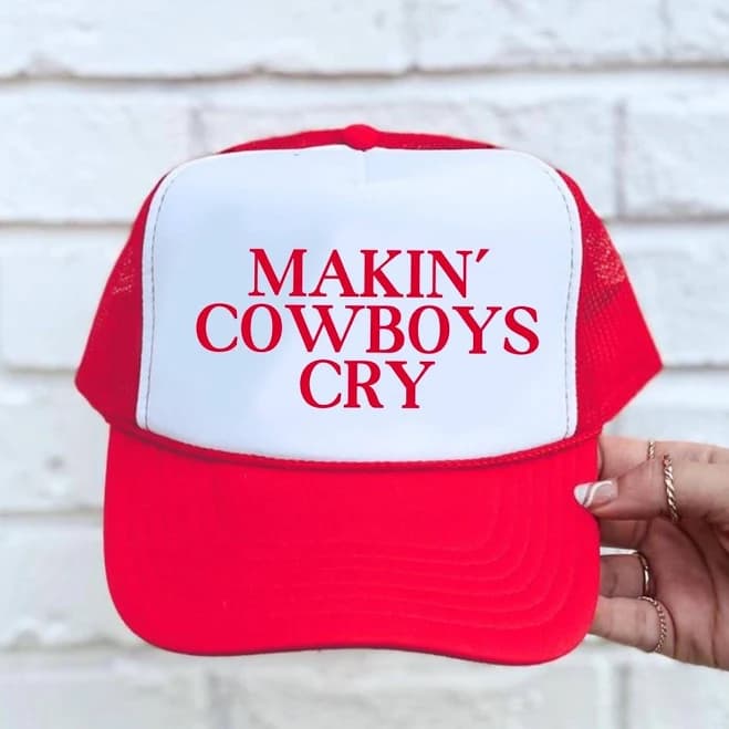Women's Trendy Western Trucker Hat