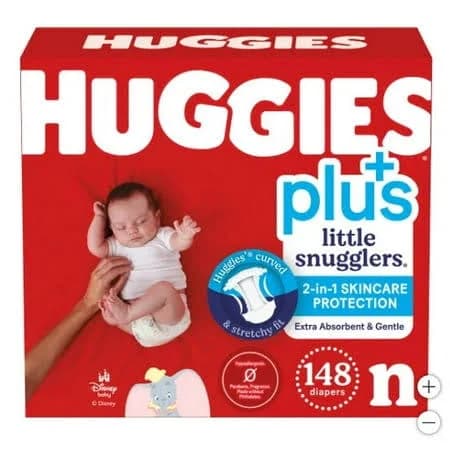 Huggies Plus Diapers Newborn