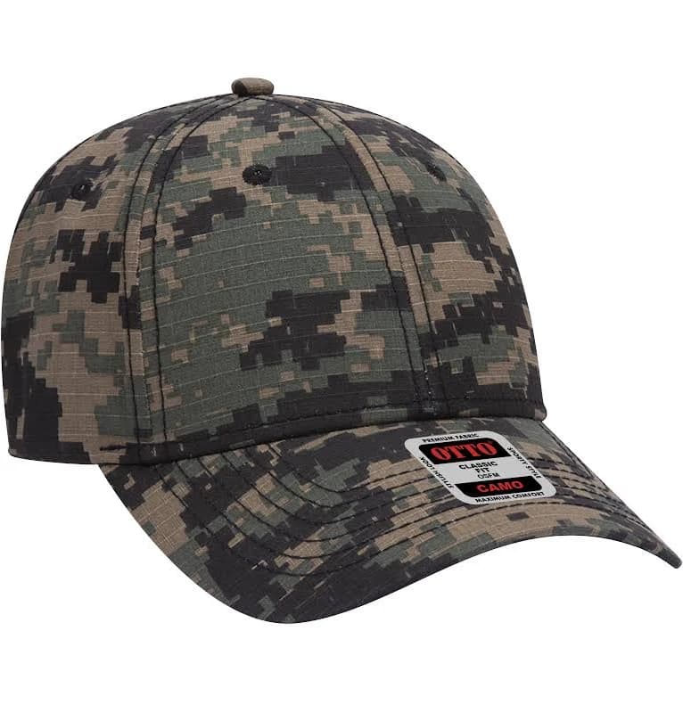 OTTO Camouflage 6 Panel Low Profile Baseball Cap