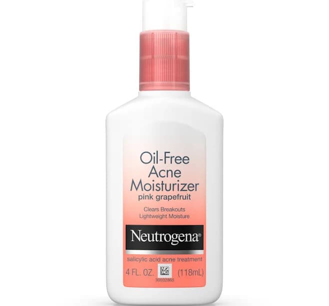 Neutrogena Oil-Free Acne Pink Grapefruit Facial Moisturizer