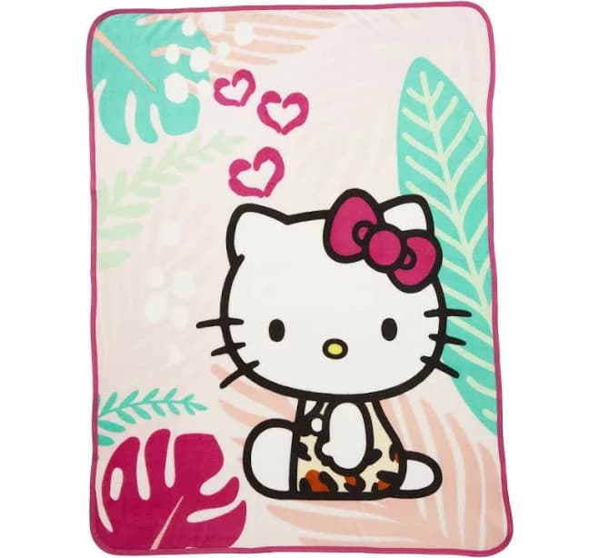 Sanrio Hello Kitty Kids Fleece Throw Blanket